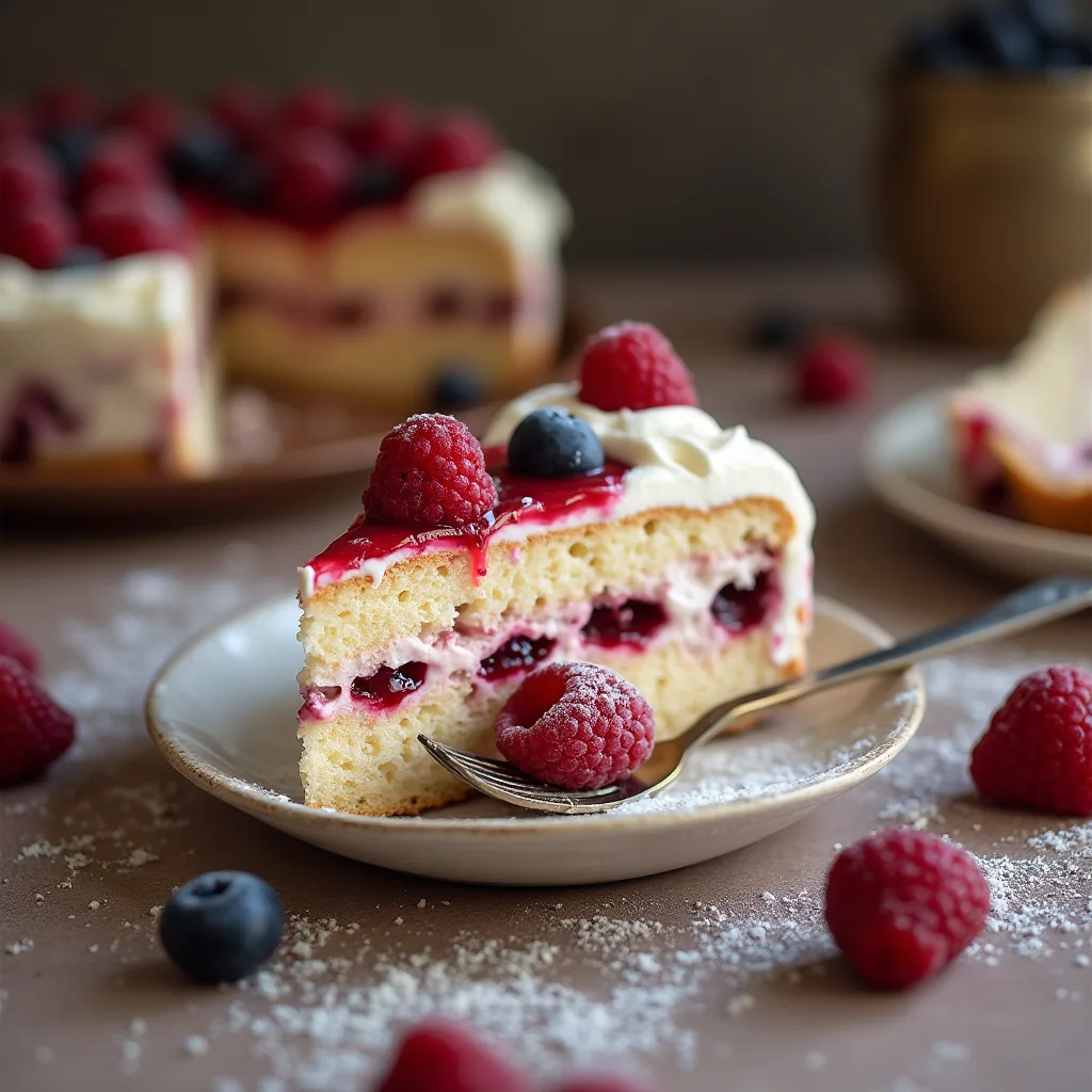 berry chantilly cake recipe
