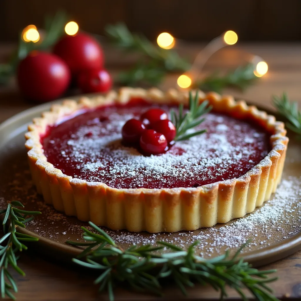 Cranberry Curd Tart: A Deliciously Tangy Holiday Delight