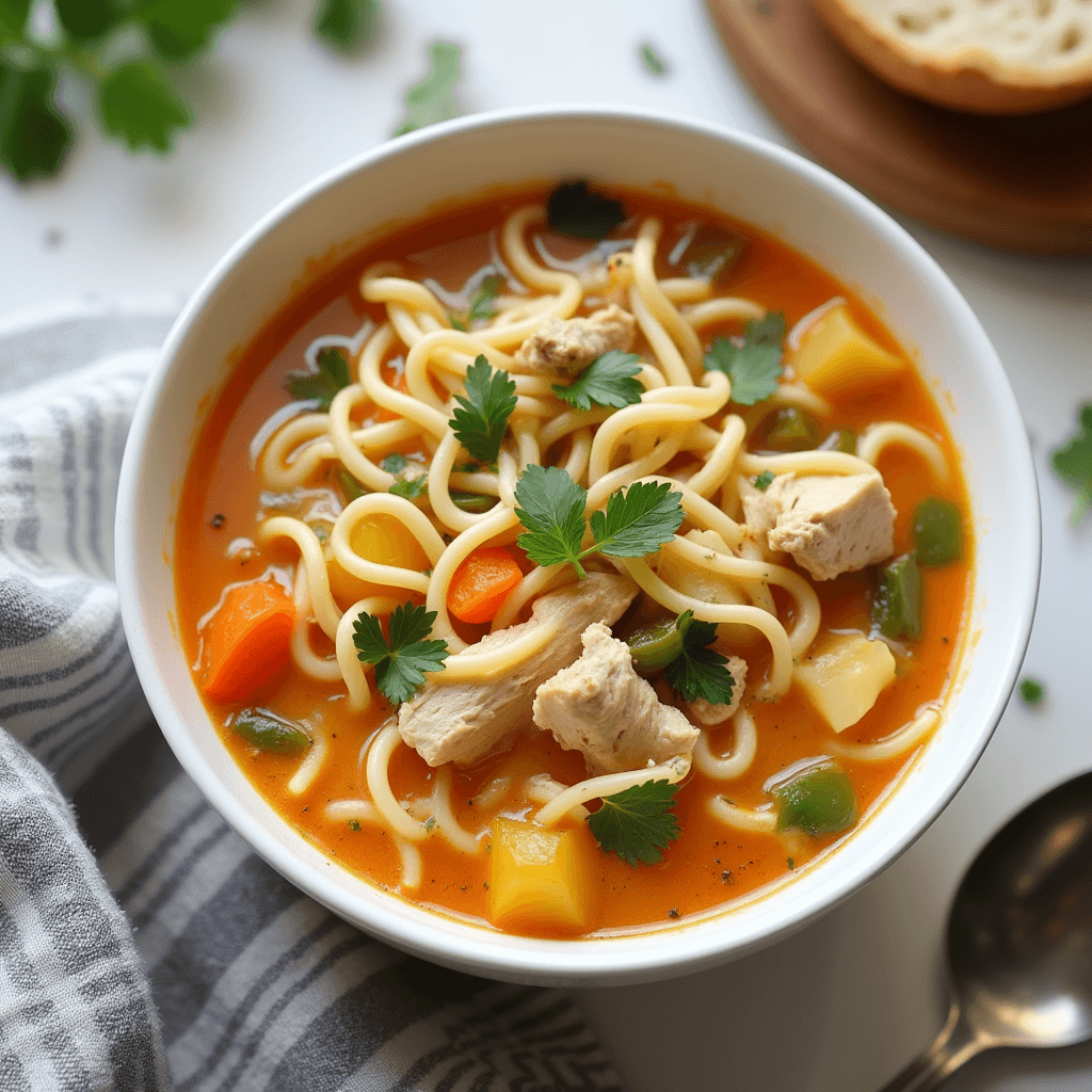 quick chicken noodle recipe