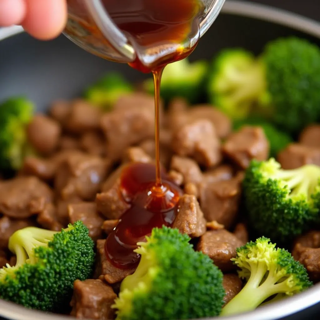 Add Sauce and Serve