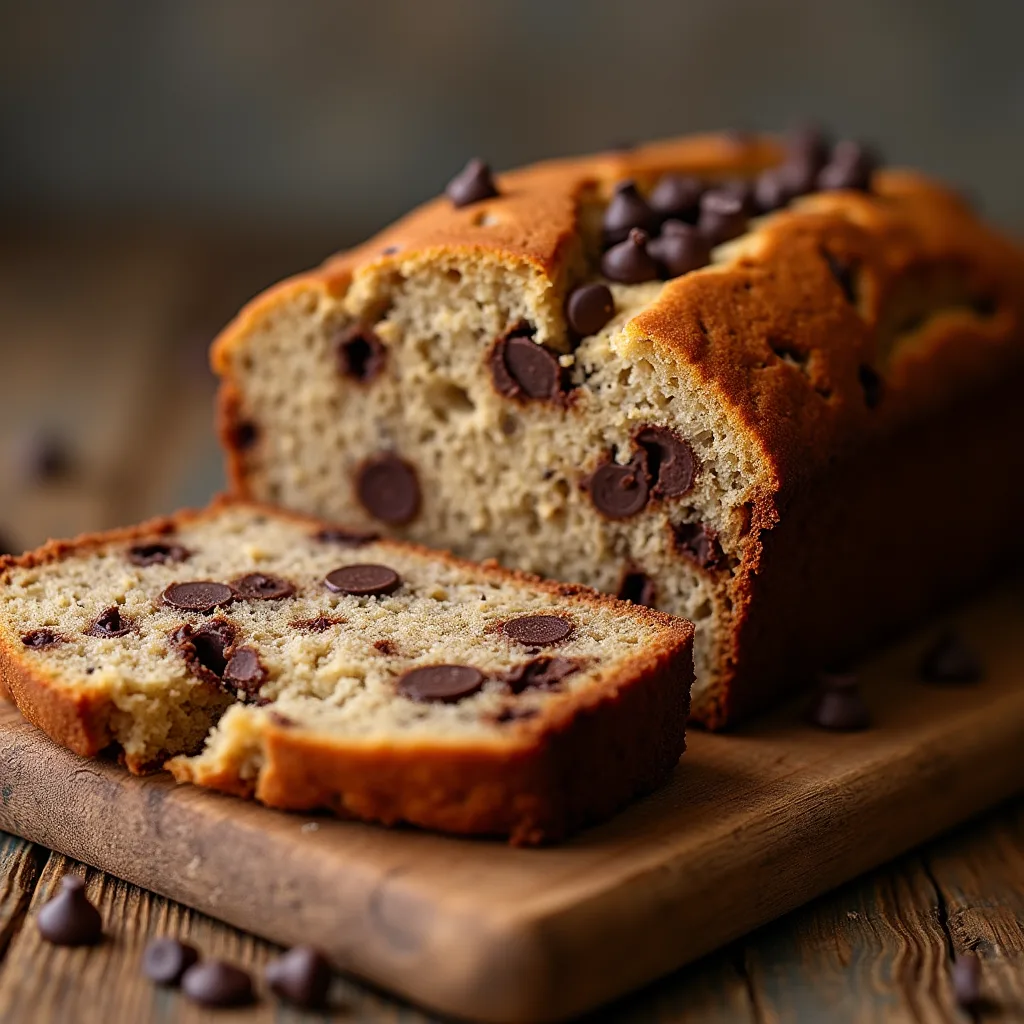 chocolate chip banana bread recipe