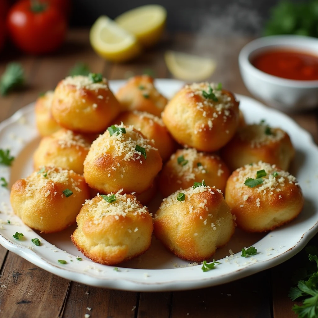 Parmesan Bread Bites