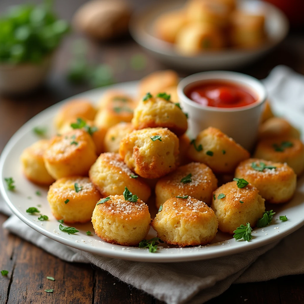 Parmesan Bread Bites