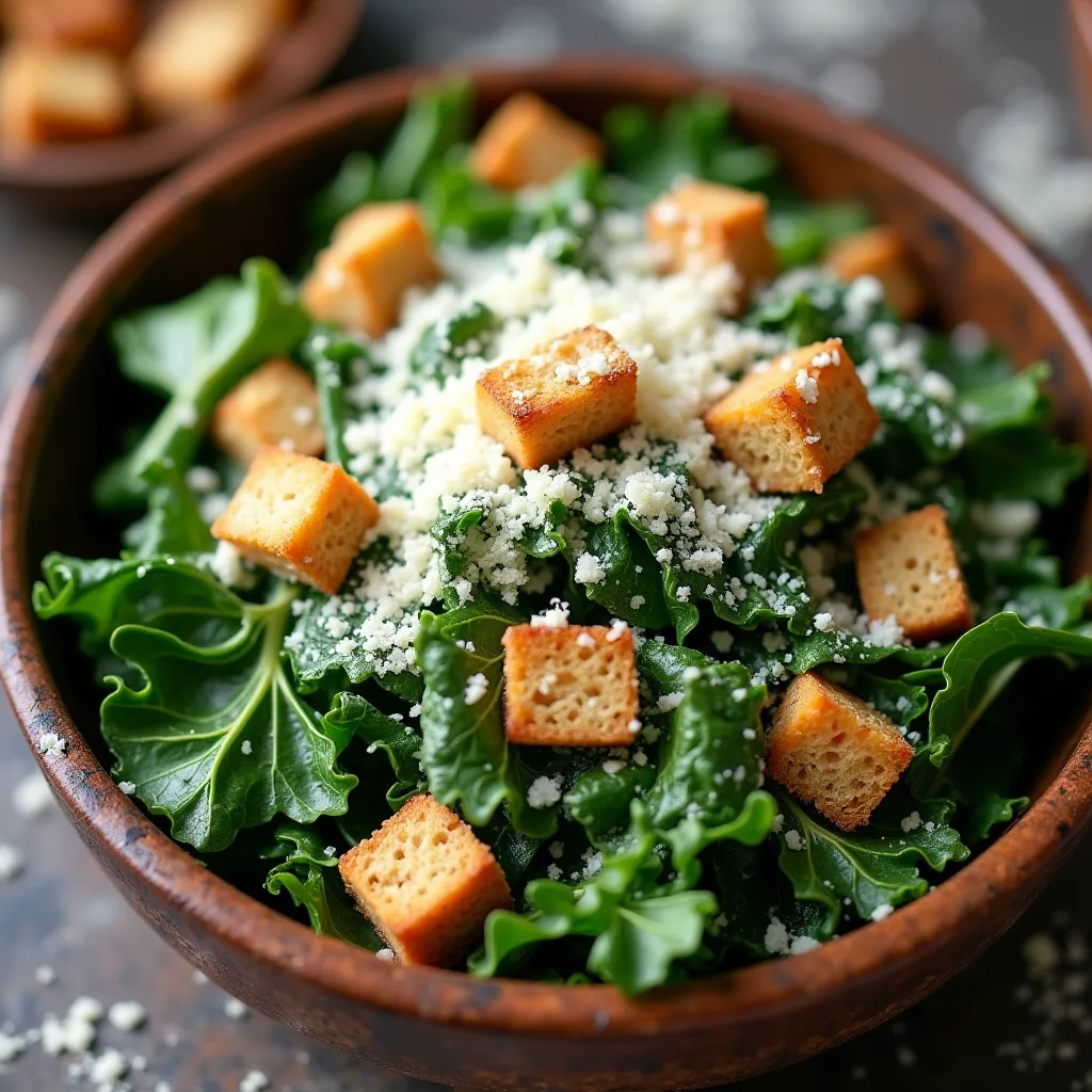 Kale Caesar Salad