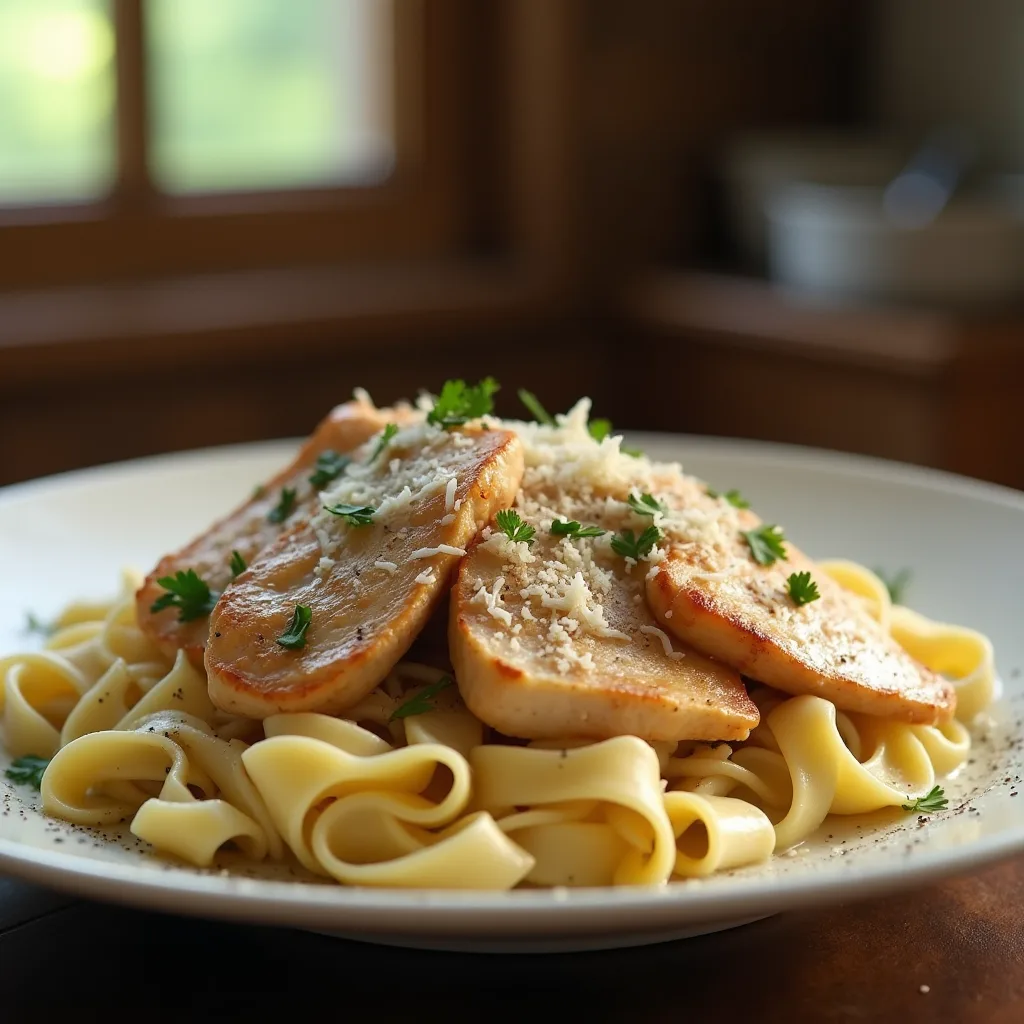 Simple Chicken Alfredo Recipe