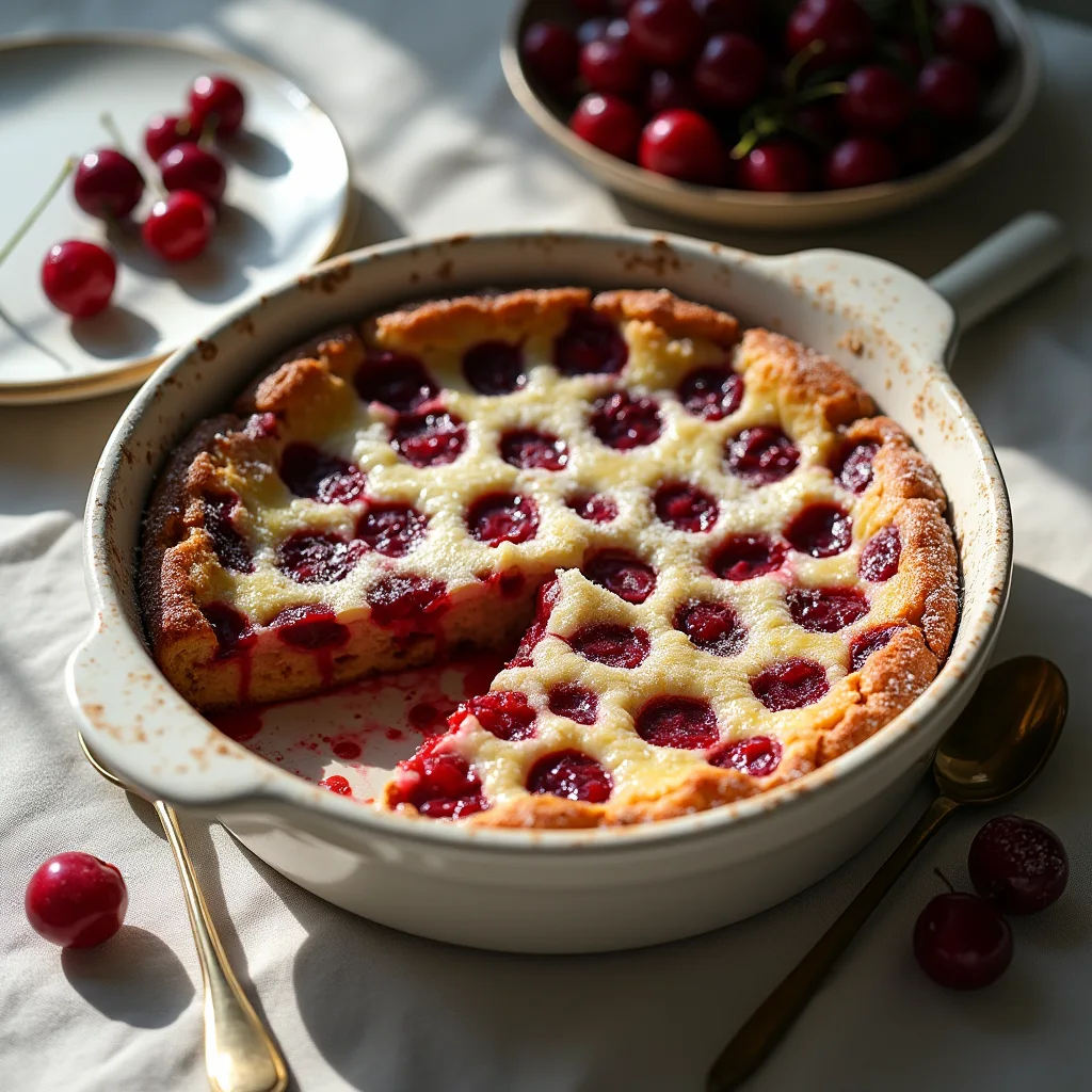 Delicious Cherry Clafoutis