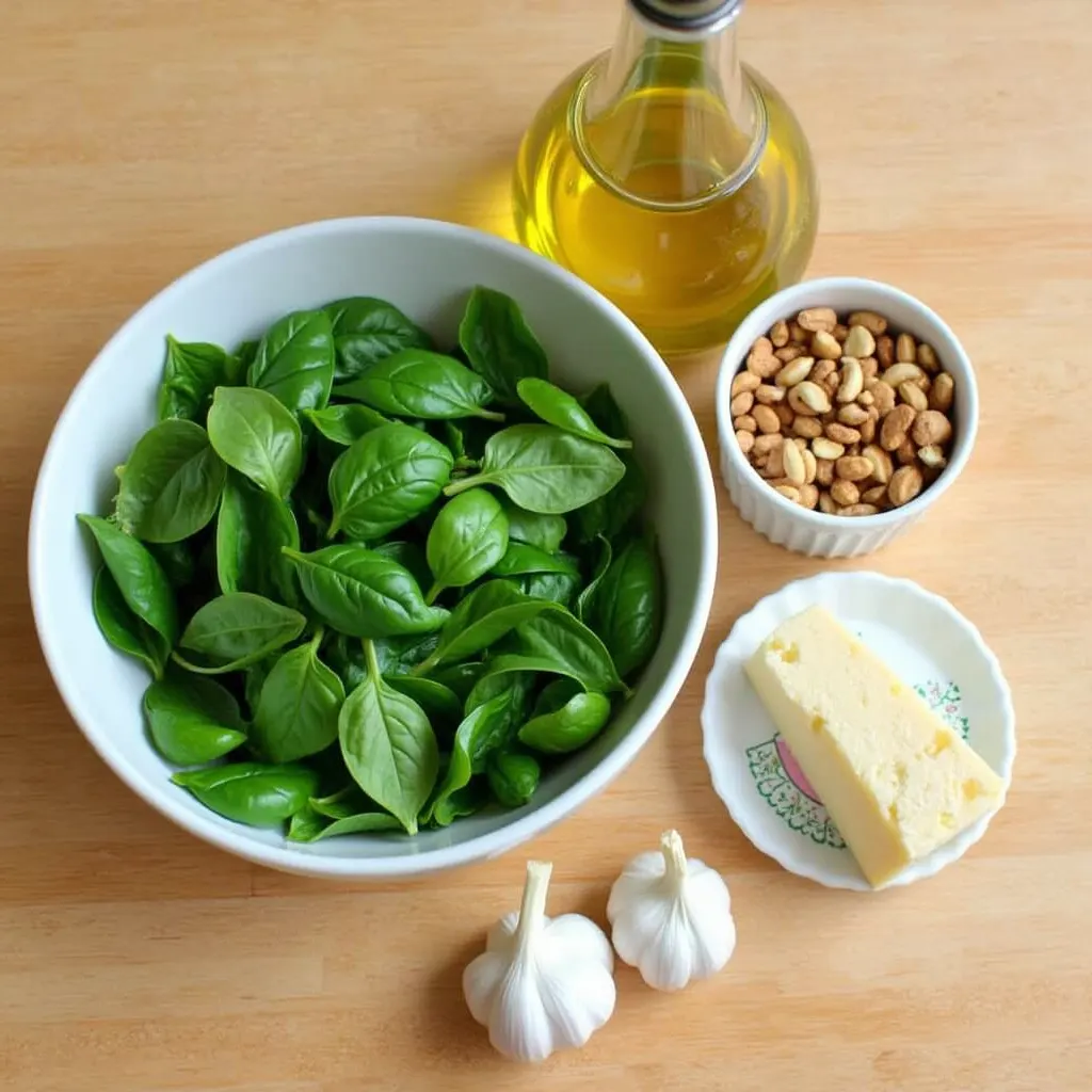 Ingredients for the Perfect Pesto Pasta Salad