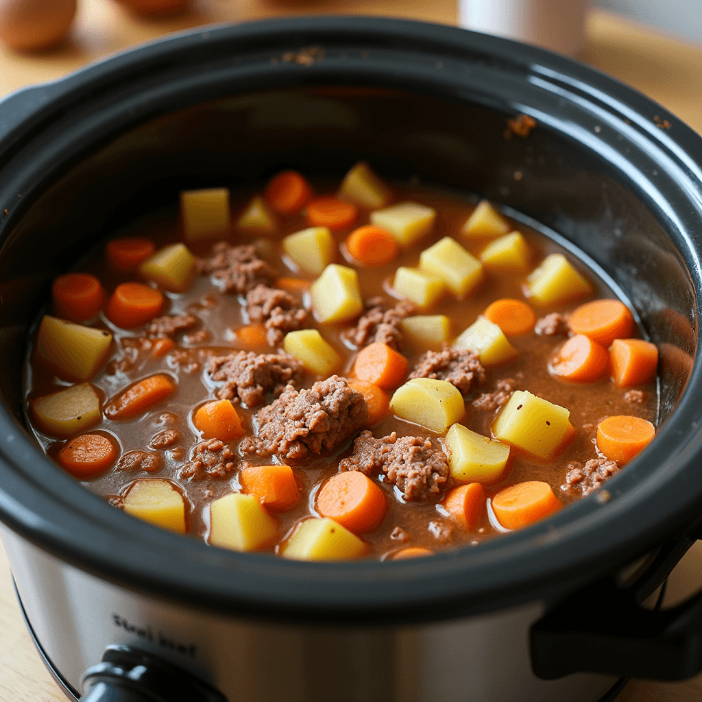 Cheeseburger Soup