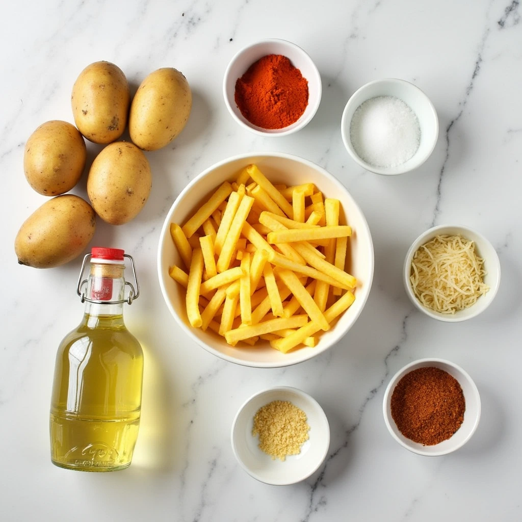 Ingredients french fries