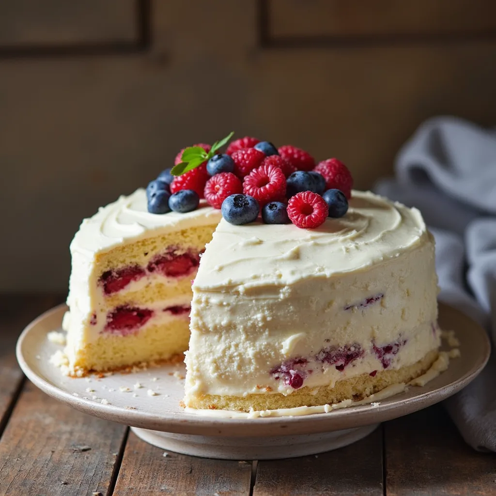 Whole Foods Berry Chantilly Cake