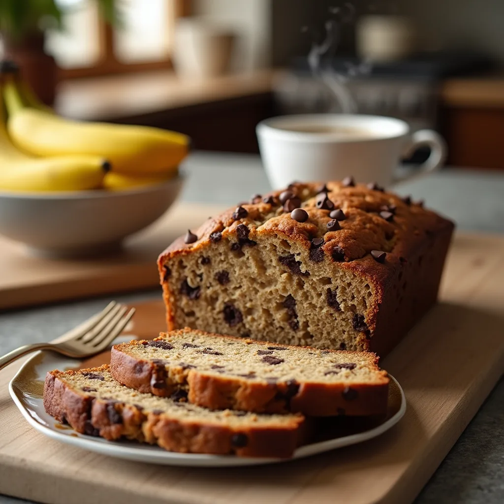 chocolate chip banana bread recipe