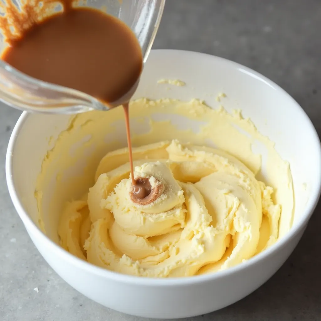 Making the Coffee Buttercream