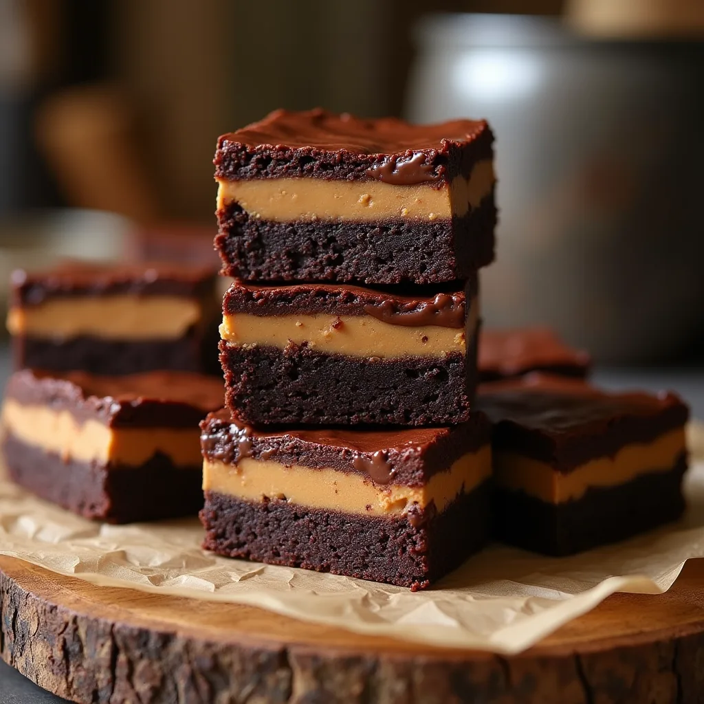 No Bake Buckeye Cheesecake Bars