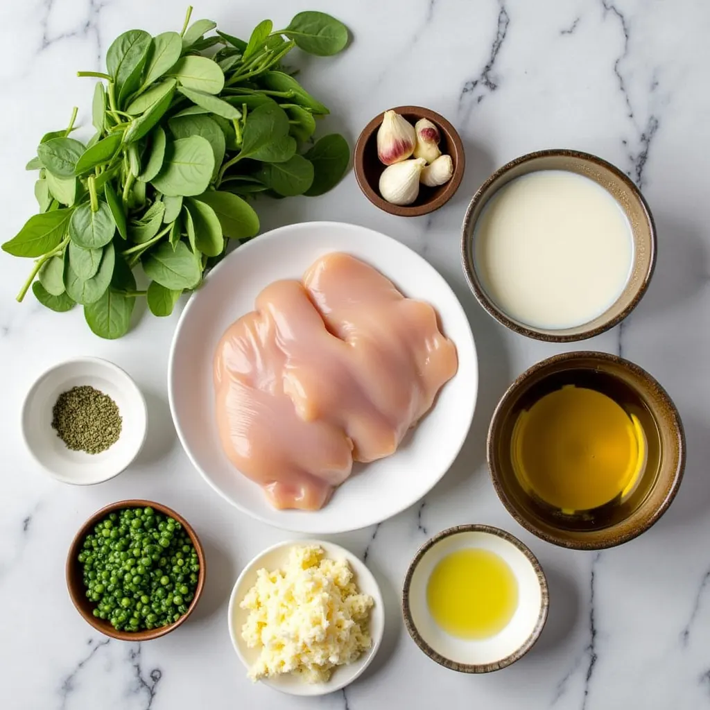 chicken florentine ingredients