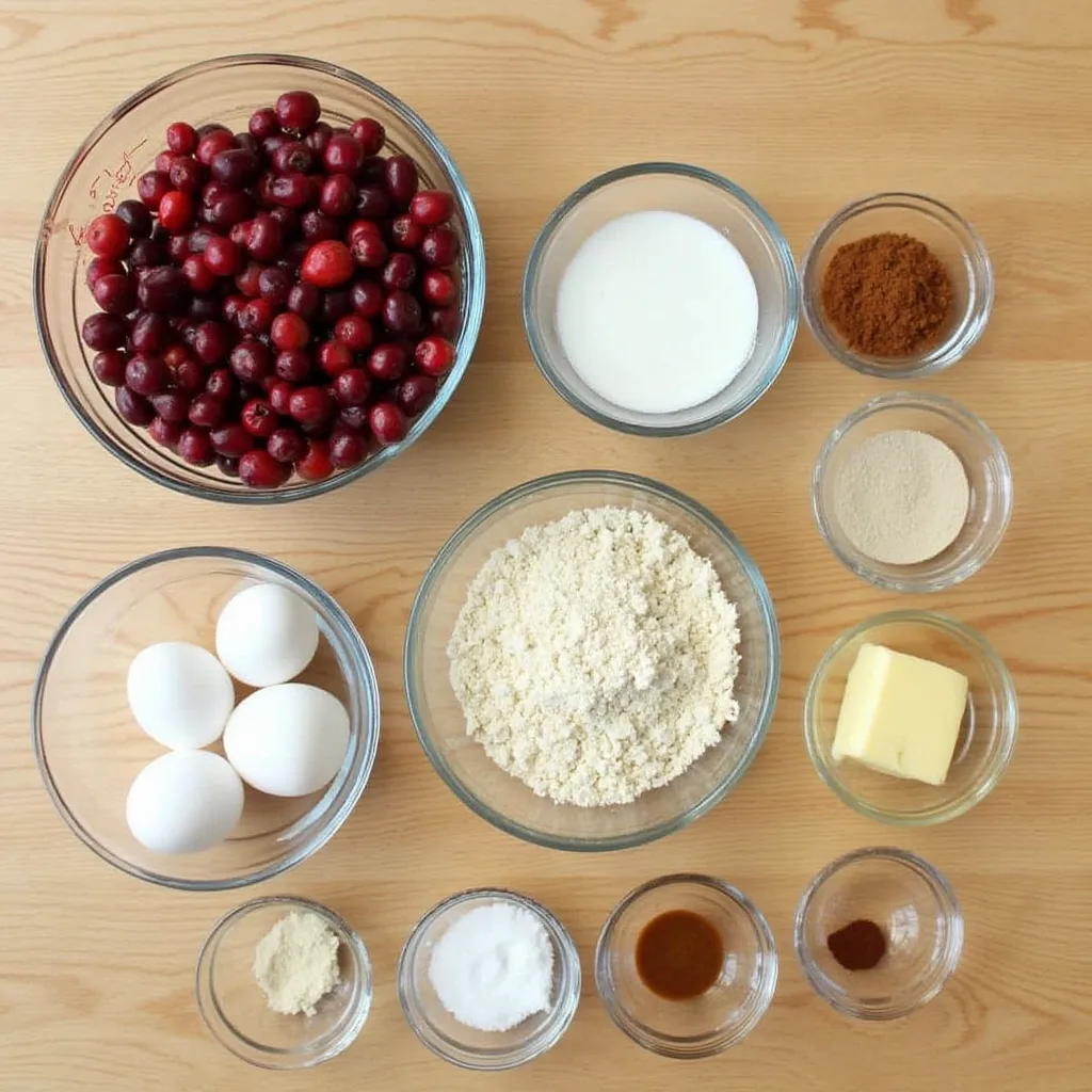 cranberry tart recipe ingredients