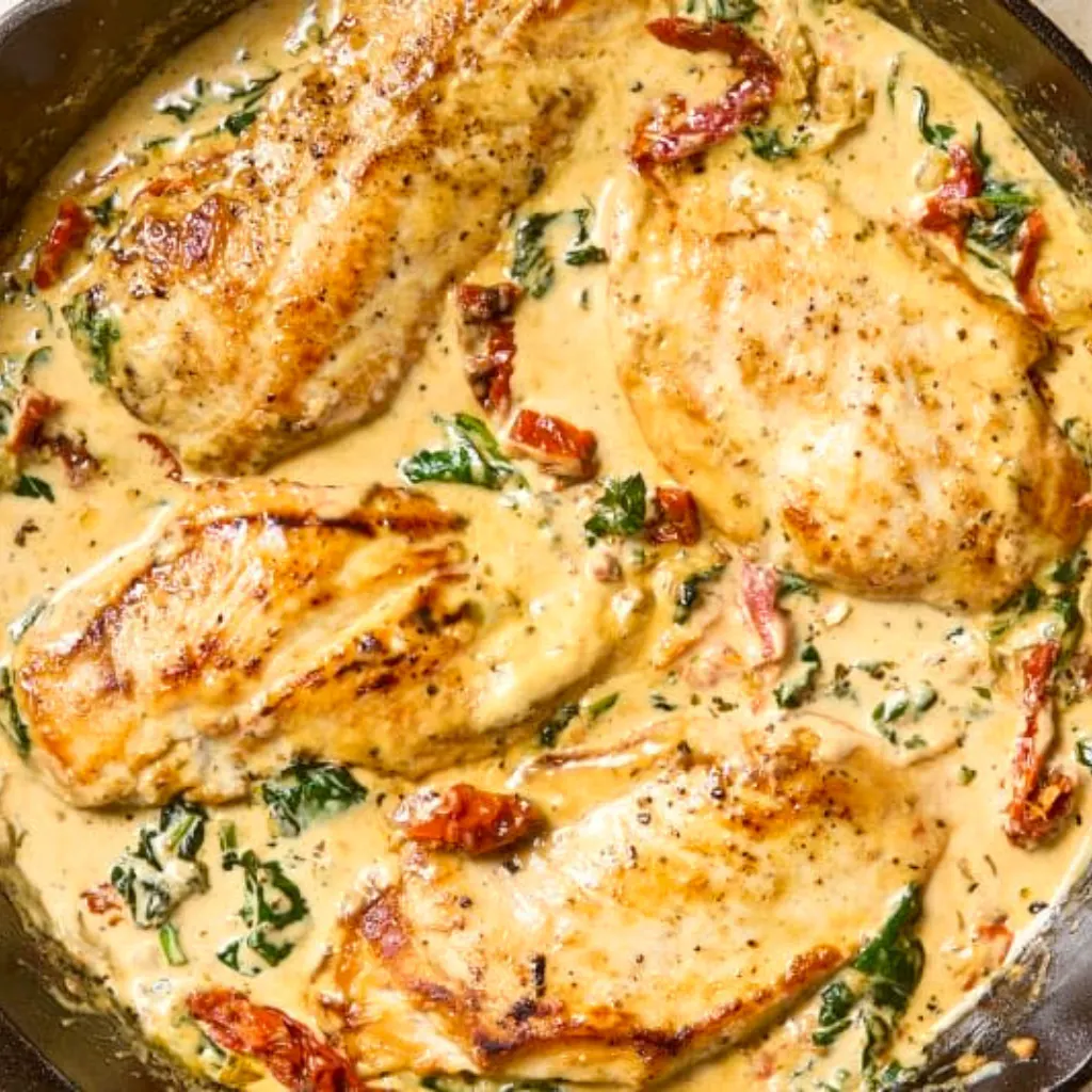 creamy tuscan chicken