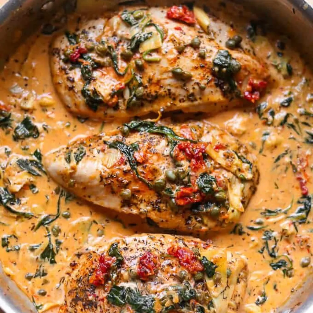 Creamy Tuscan Chicken Recipe