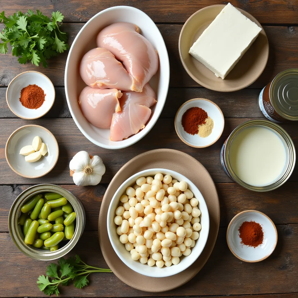 white chicken chili ingredients