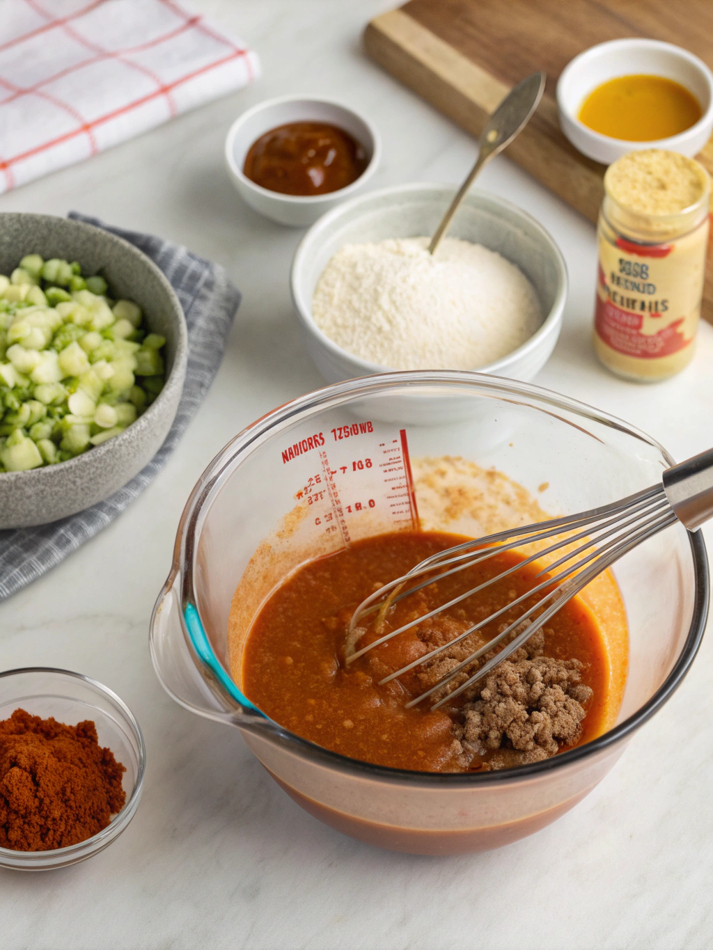 big mac sauce recipe preparing steps